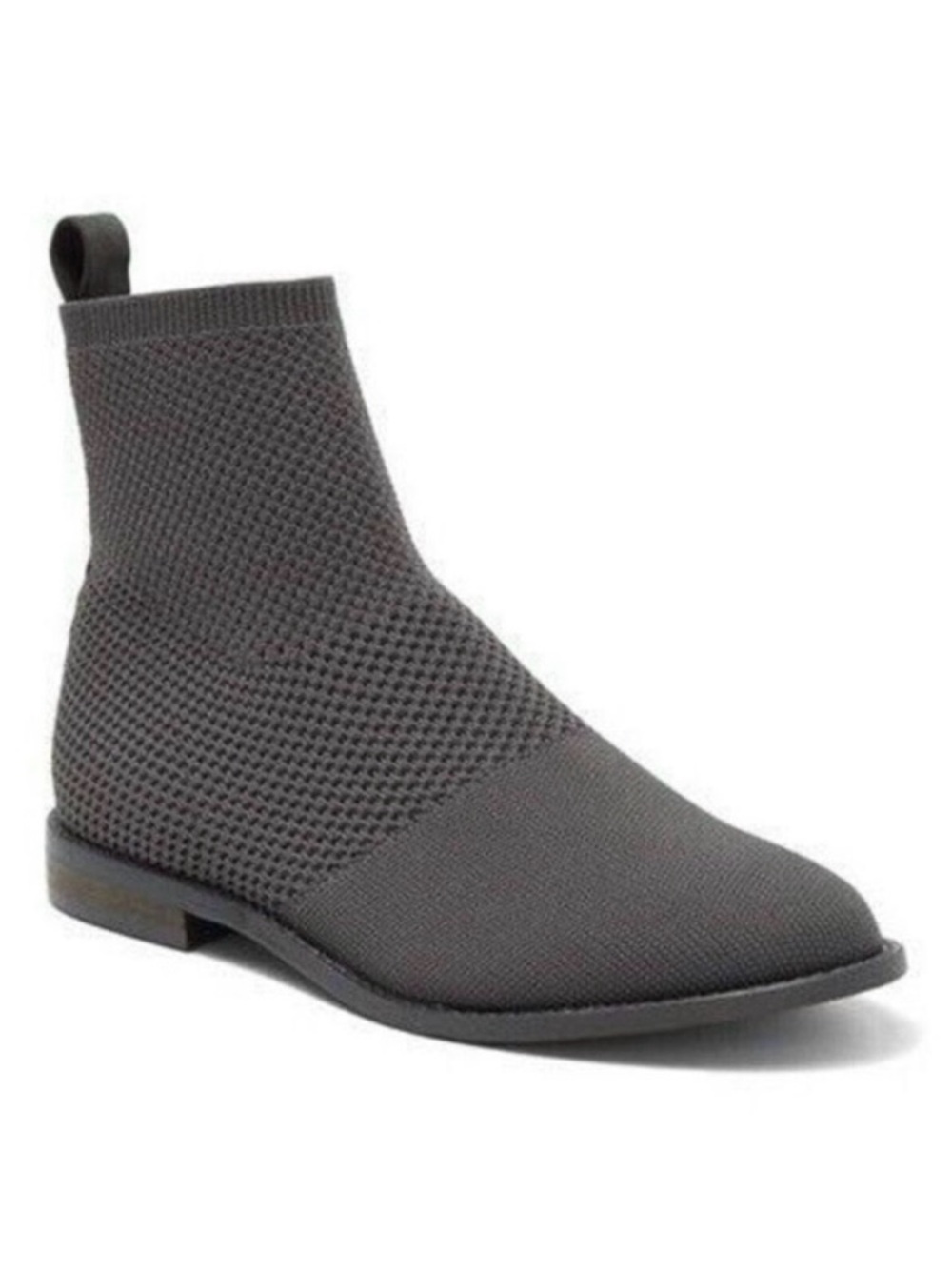Eileen Fisher Jude Recycled Stretch Knit Bootie Grey Women's Size 9